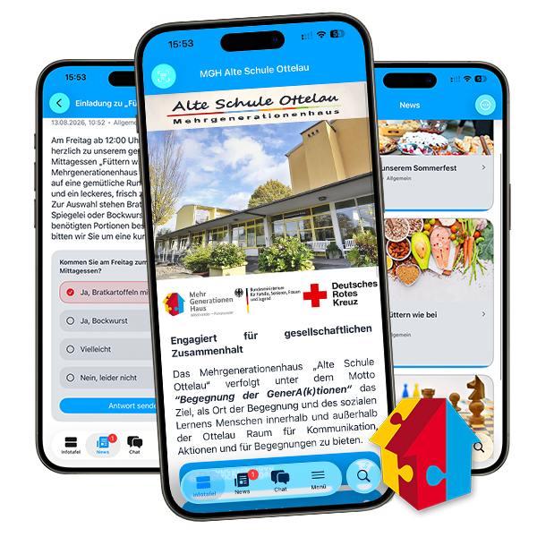 Ansicht MGH-App